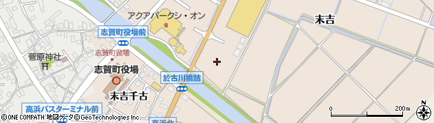 石川県志賀町（羽咋郡）末吉（阿波）周辺の地図