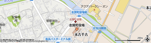 志賀町役場周辺の地図
