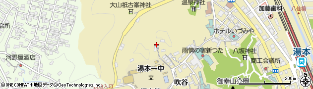 福島県いわき市常磐湯本町（吹谷）周辺の地図
