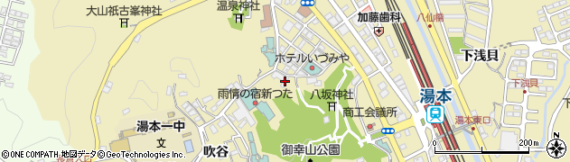 温泉民宿桜由周辺の地図