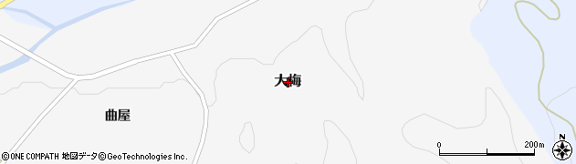 福島県棚倉町（東白川郡）大梅周辺の地図
