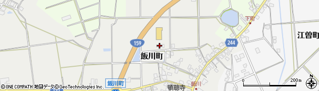 石川県七尾市飯川町（コ）周辺の地図