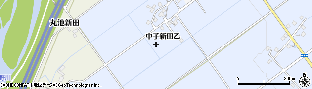 新潟県南魚沼市中子新田（乙）周辺の地図