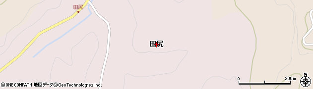 福島県鮫川村（東白川郡）渡瀬（田尻）周辺の地図