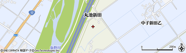 新潟県南魚沼市丸池新田周辺の地図