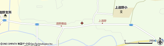 福島県いわき市遠野町上遠野（西町）周辺の地図