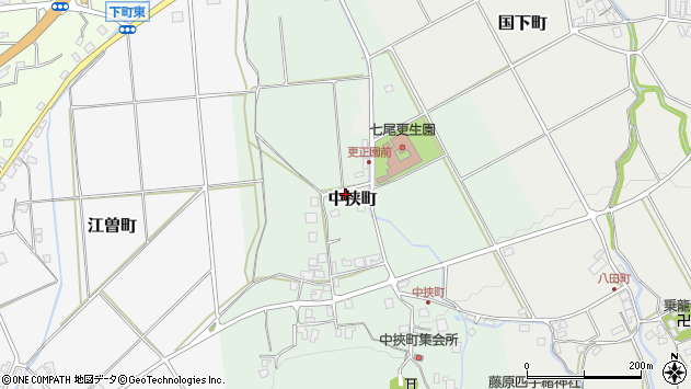 〒926-0036 石川県七尾市中挾町の地図