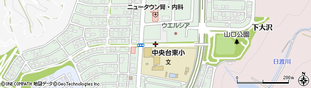福島県いわき市中央台高久周辺の地図