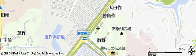福島県いわき市鹿島町下矢田（勝負作）周辺の地図
