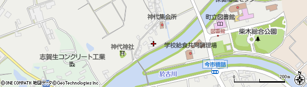 石川県羽咋郡志賀町神代ニ周辺の地図