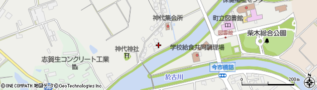 石川県志賀町（羽咋郡）神代（ニ）周辺の地図
