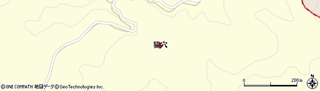 福島県塙町（東白川郡）東河内（猫穴）周辺の地図