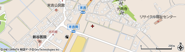 石川県志賀町（羽咋郡）末吉（マ）周辺の地図