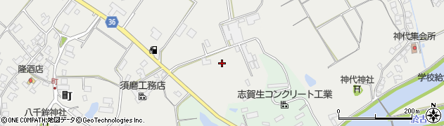 石川県羽咋郡志賀町町大坂周辺の地図