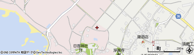 石川県羽咋郡志賀町安部屋周辺の地図