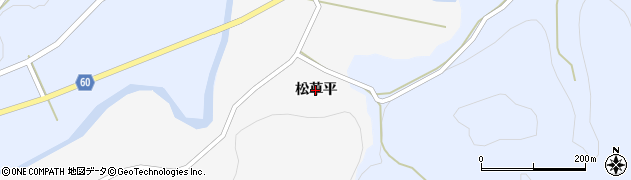 福島県棚倉町（東白川郡）大梅（松草平）周辺の地図