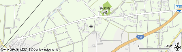 石川県七尾市下町（ヤ）周辺の地図