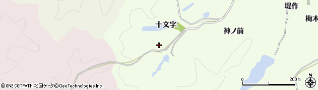 福島県いわき市平神谷作（十文字）周辺の地図