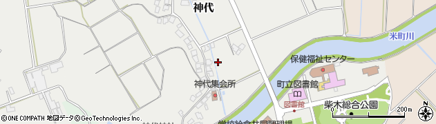 石川県志賀町（羽咋郡）神代（ホ）周辺の地図