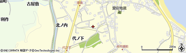 福島県いわき市平沼ノ内（原後）周辺の地図