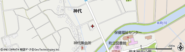 石川県志賀町（羽咋郡）神代（ト）周辺の地図