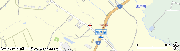 栃木県那須郡那須町高久甲2433周辺の地図