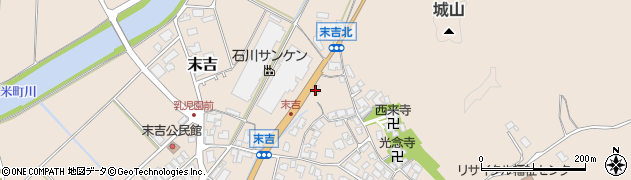 石川県羽咋郡志賀町末吉小崎35周辺の地図