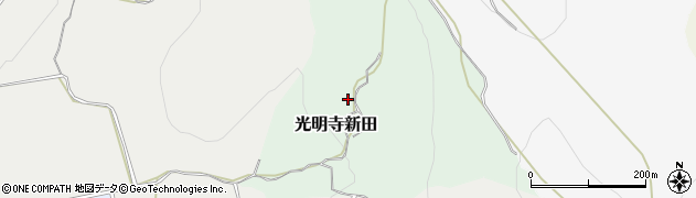 新潟県妙高市光明寺新田周辺の地図