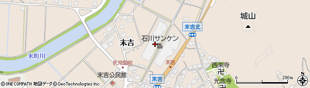 石川県志賀町（羽咋郡）末吉（小崎）周辺の地図