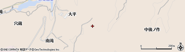 福島県いわき市常磐松久須根町（平八作）周辺の地図
