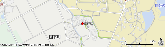 石川県七尾市国下町周辺の地図