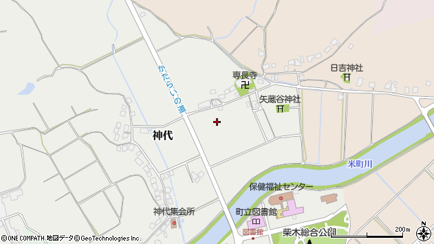 〒925-0155 石川県羽咋郡志賀町神代の地図