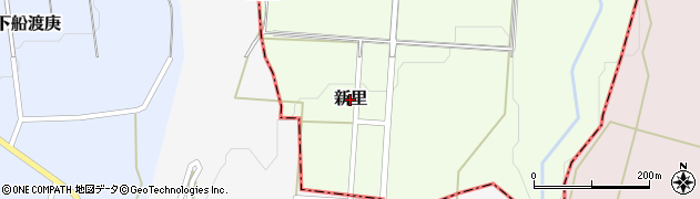 新潟県十日町市新里周辺の地図