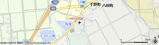 石川県七尾市国下町（チ）周辺の地図
