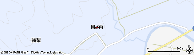 福島県棚倉町（東白川郡）強梨（岡ノ内）周辺の地図