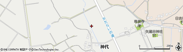 石川県志賀町（羽咋郡）神代（ル）周辺の地図