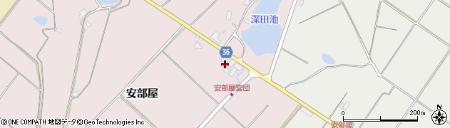 石川県志賀町（羽咋郡）安部屋（丙）周辺の地図