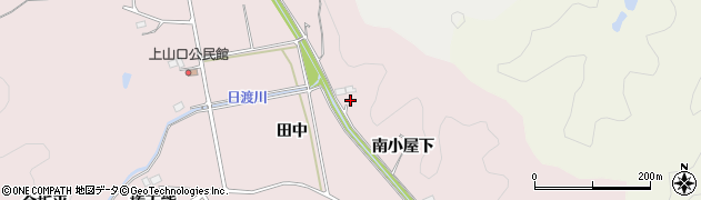 福島県いわき市平上山口（南小屋下）周辺の地図