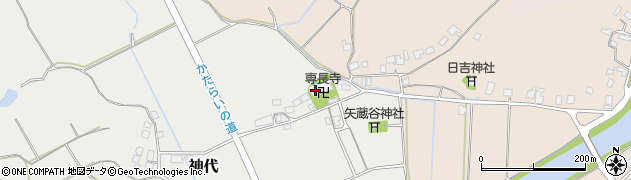 専長寺周辺の地図
