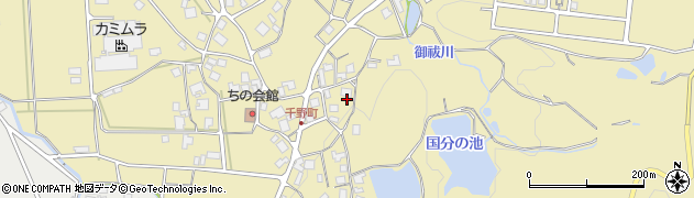 石川県七尾市千野町（シ）周辺の地図