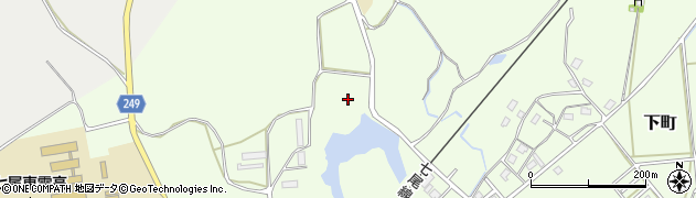 石川県七尾市下町己周辺の地図