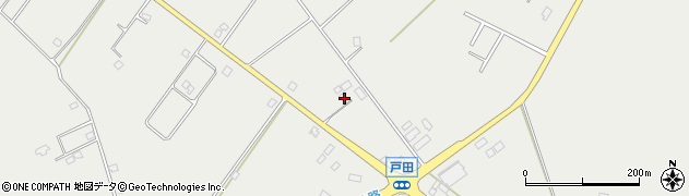 栃木県那須塩原市戸田4周辺の地図