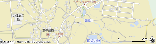 石川県七尾市千野町（メ）周辺の地図