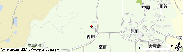 福島県いわき市平神谷作（内田）周辺の地図