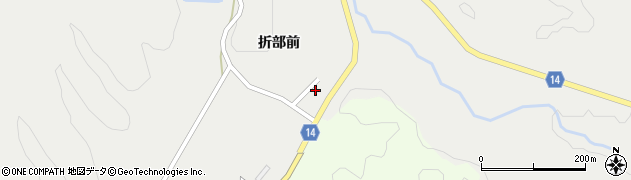 福島県いわき市遠野町深山田折部前74周辺の地図