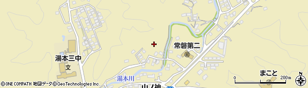 福島県いわき市常磐湯本町（天神）周辺の地図