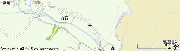 福島県いわき市常磐上湯長谷町（小野田）周辺の地図