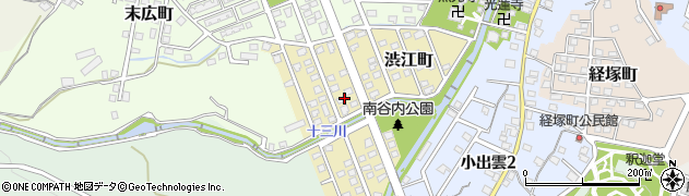 新潟県妙高市渋江町周辺の地図
