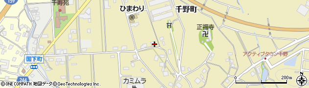 石川県七尾市千野町（カ）周辺の地図