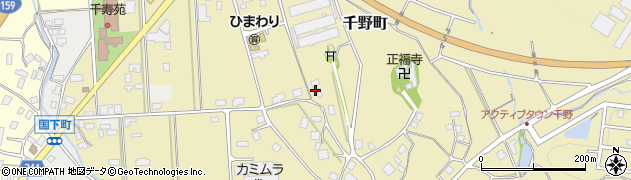 石川県七尾市千野町（ワ）周辺の地図